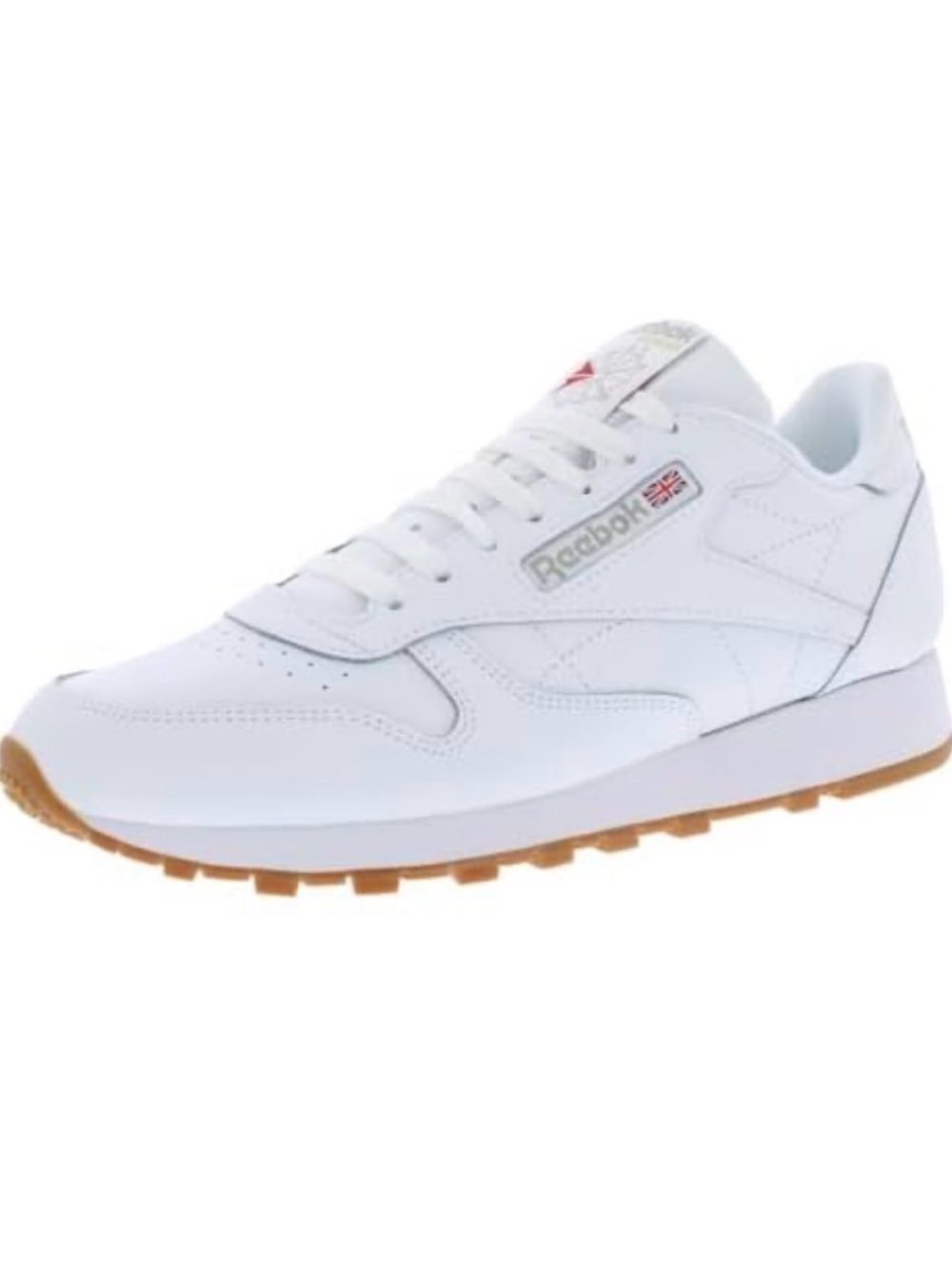 Reebok Classic Leather Men's White Sneakers NEW! Sz 11.5 men